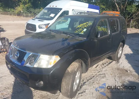 2010 Nissan Pathfinder S from USA, damaged, VIN 5N1AR1NB0AC618313
